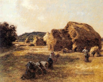 Les Glaneuses 田園風景 農民 レオン・オーギュスタン・レルミット Oil Paintings